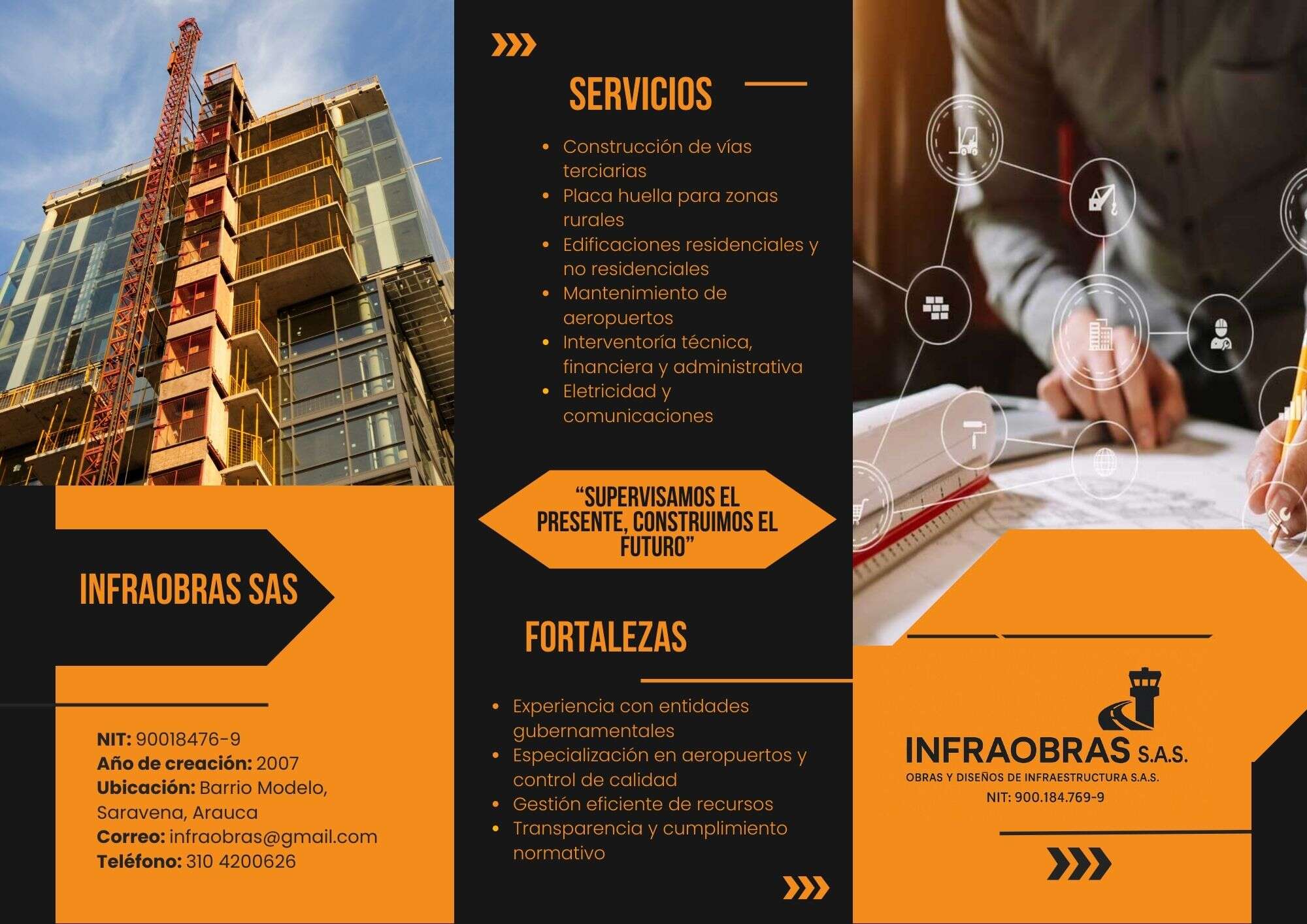 Vista previa del brochure corporativo
